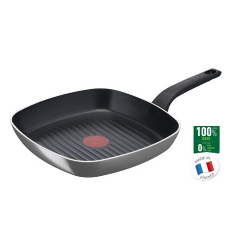 TEFAL | B5694053 Easy Plus | Steak Pan | Grill | Diameter 26 cm | Fixed handle